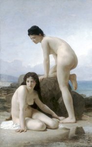 Las dos bañistas